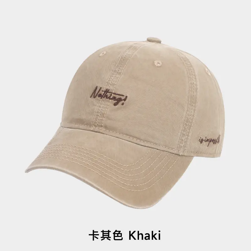 Korean Embroidered Baseball Cap for Men Women - Image 3