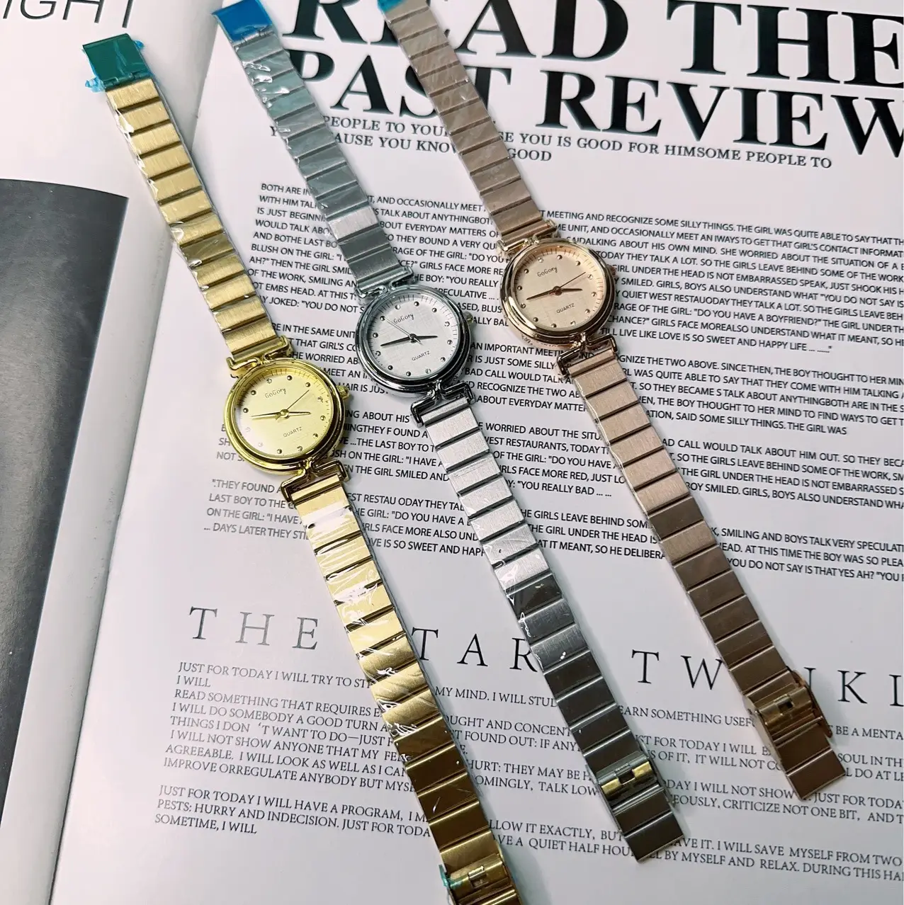Women's Korean Style Quartz Watch with Mesh Band — feature 7