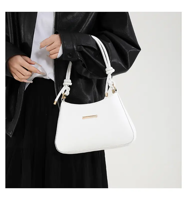 Women's Brown Leather Shoulder Bag 2024 New Style — feature 15