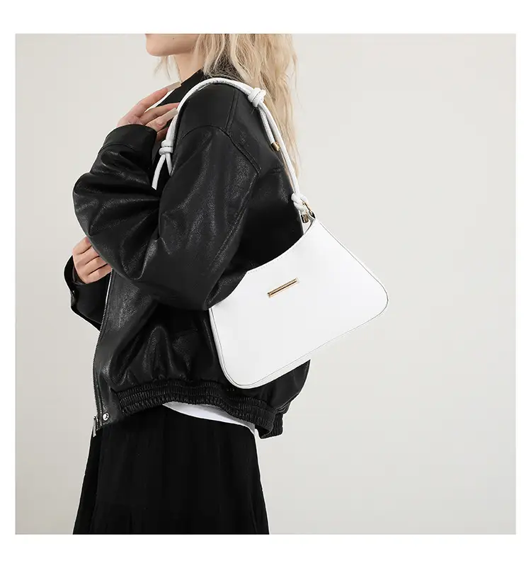 Women's Brown Leather Shoulder Bag 2024 New Style — feature 16