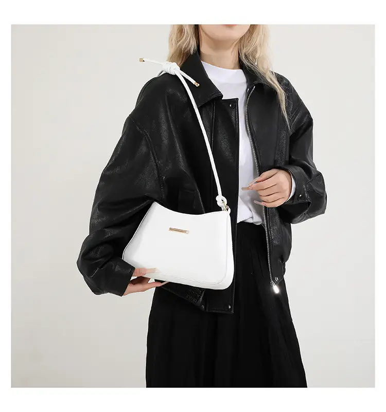 Women's Brown Leather Shoulder Bag 2024 New Style — feature 17
