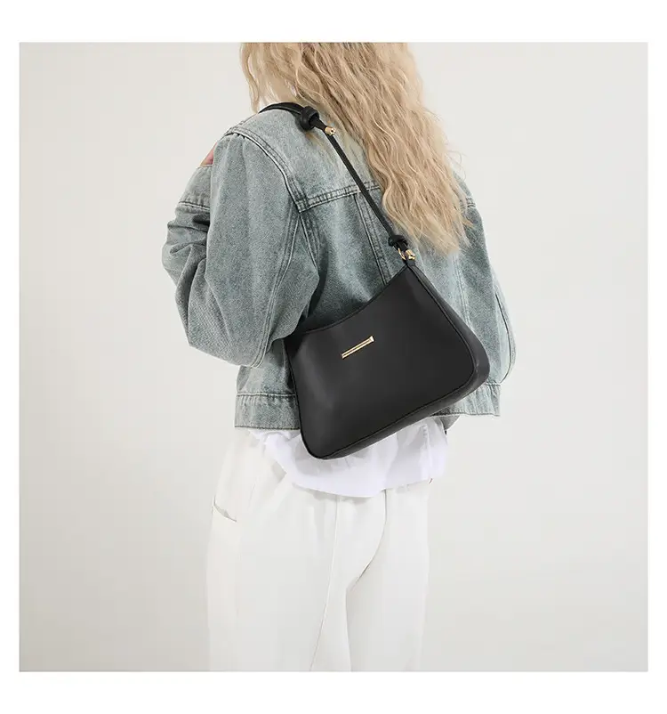 Women's Brown Leather Shoulder Bag 2024 New Style — feature 25