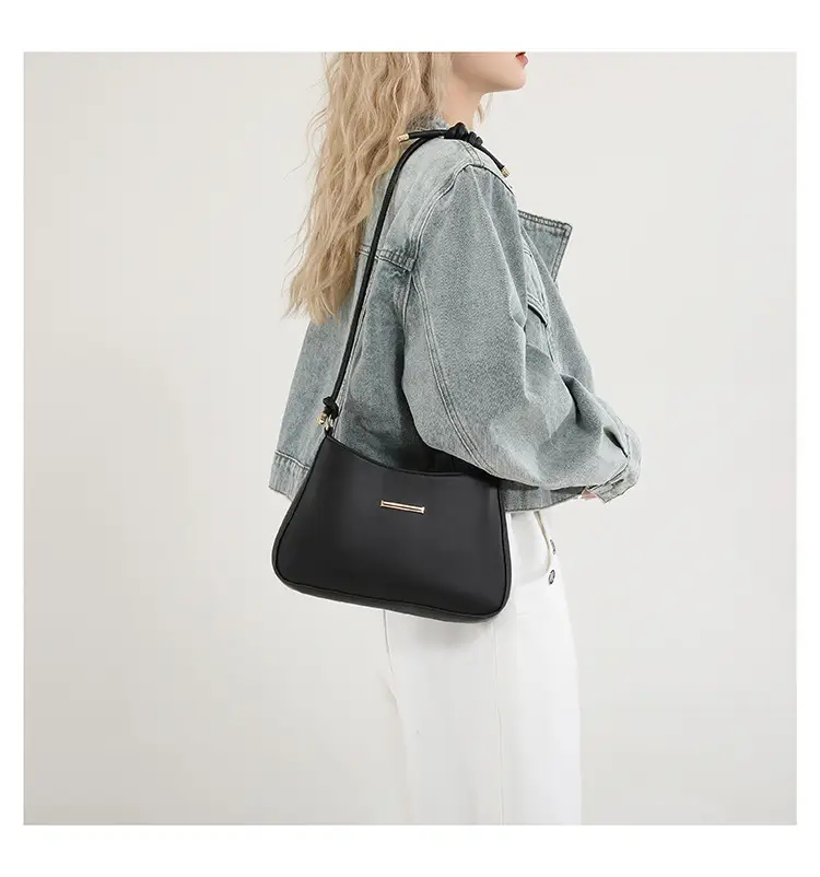 Women's Brown Leather Shoulder Bag 2024 New Style — feature 26