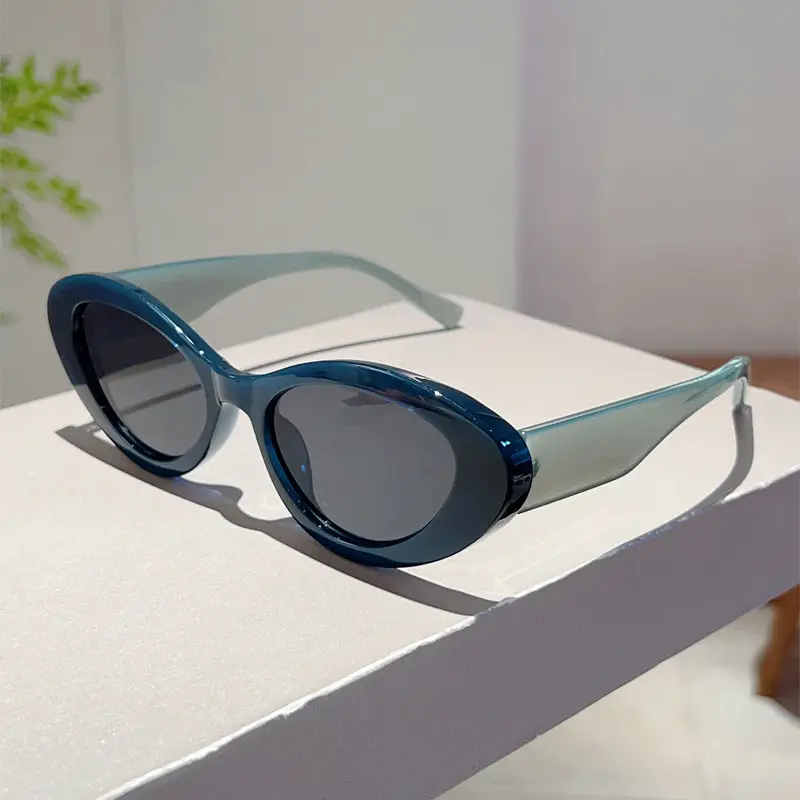 Korean Style Cat's Eye Sunglasses White Small Frame