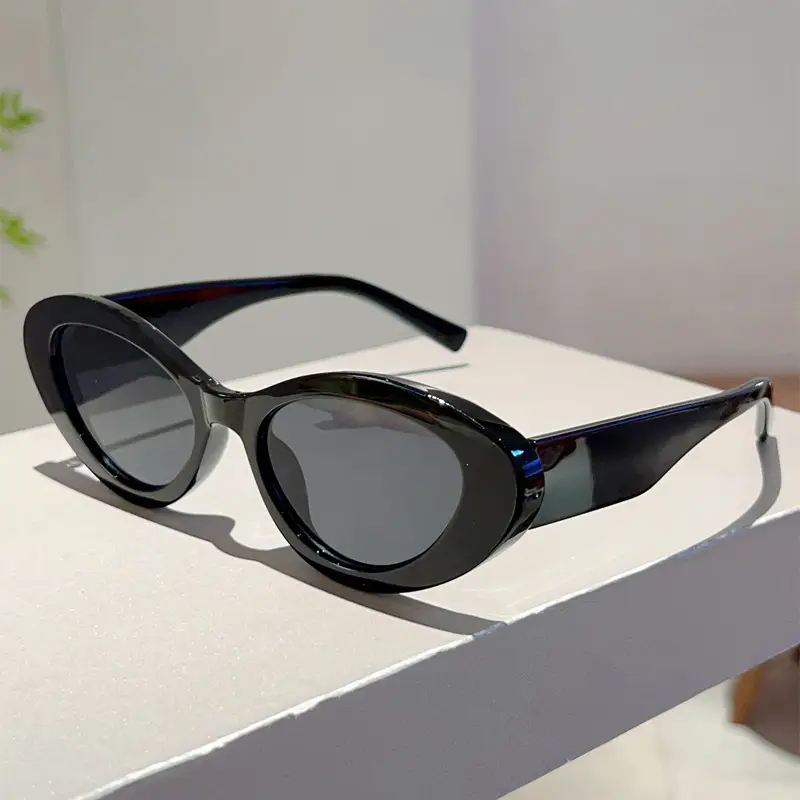 Korean Style Cat's Eye Sunglasses White Small Frame