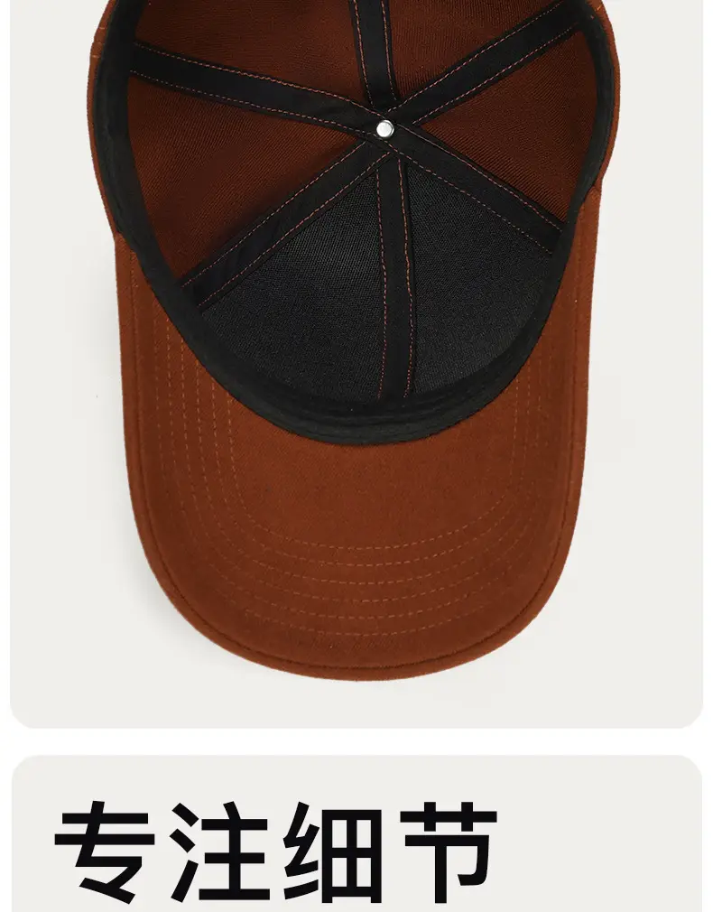 Four Seasons New Baseball Cap Navy Blue Embroidered Outdoor Sun Hat — feature 7