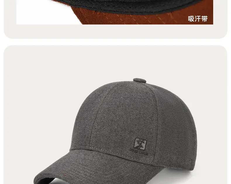 Four Seasons New Baseball Cap Navy Blue Embroidered Outdoor Sun Hat — feature 9