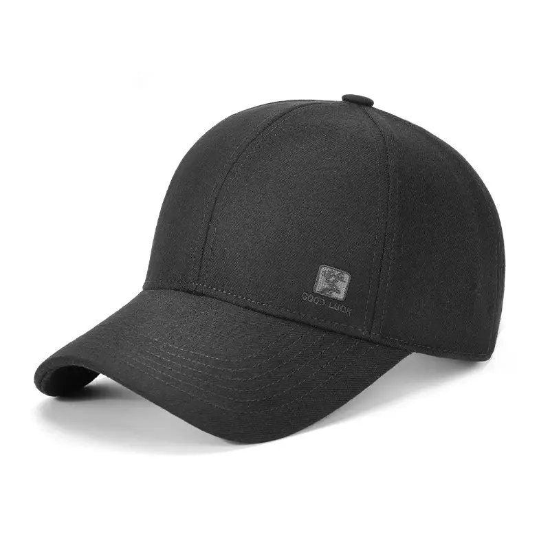 Four Seasons New Baseball Cap Navy Blue Embroidered Outdoor Sun Hat - Image 2