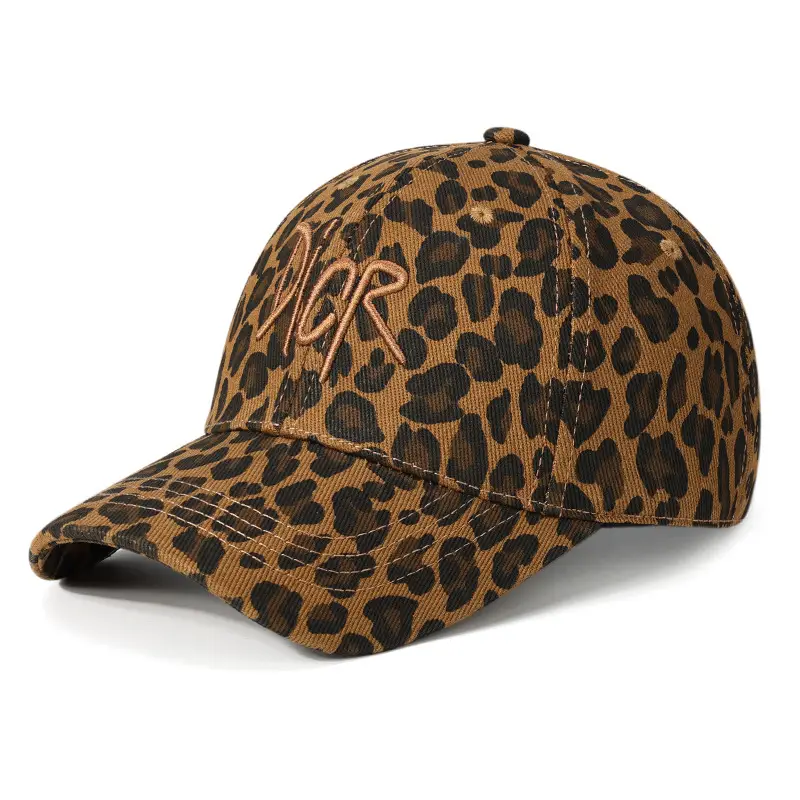 Leopard Print Kids Sun Hat with Soft Cotton Trim - Image 8