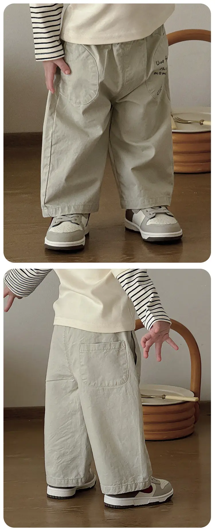 Boys Striped T-Shirt & Pants Set for Kids Autumn 2026 — feature 14