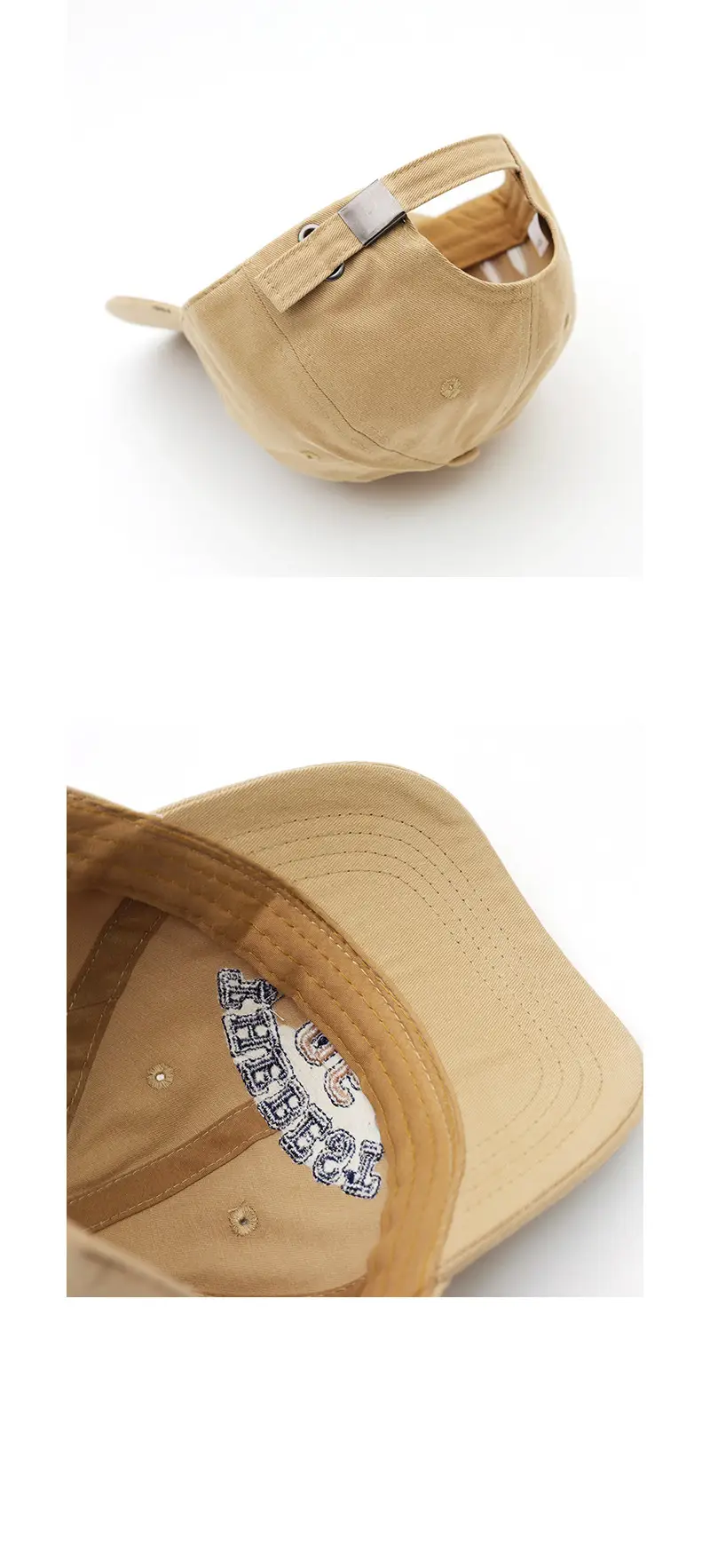 Cotton Embroidered Cap for Boys Girls Black 06 — feature 4