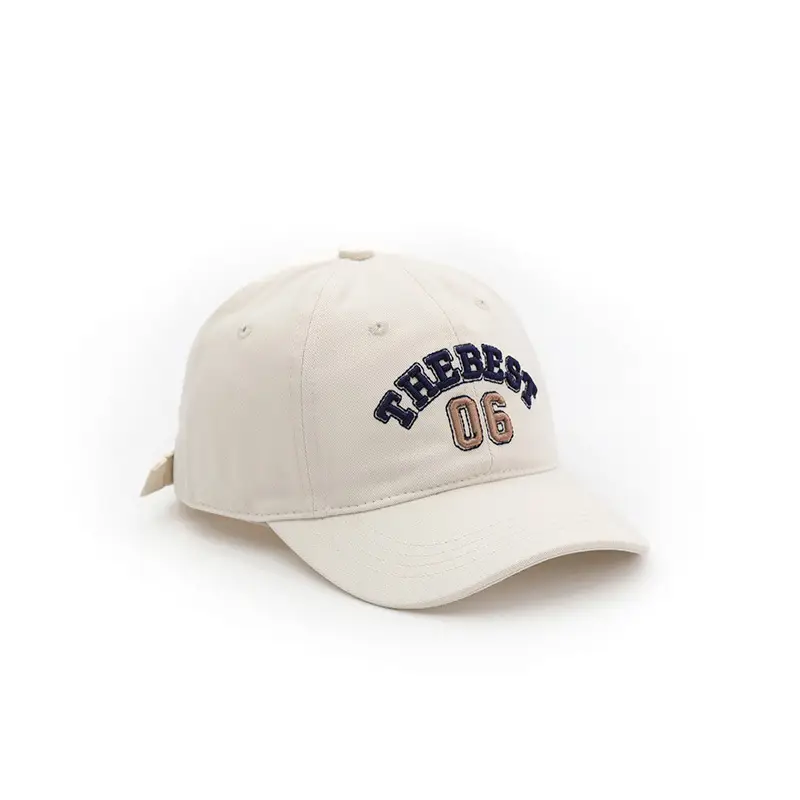 Cotton Embroidered Cap for Boys Girls Black 06 - Image 2