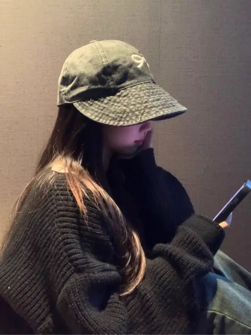 Ins Han Style Sun Hat with Bow Cap — feature 15