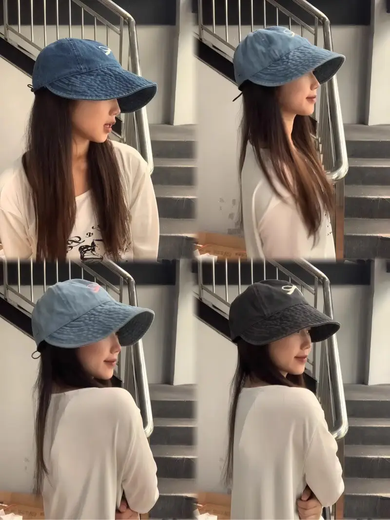 Ins Han Style Sun Hat with Bow Cap — feature 17