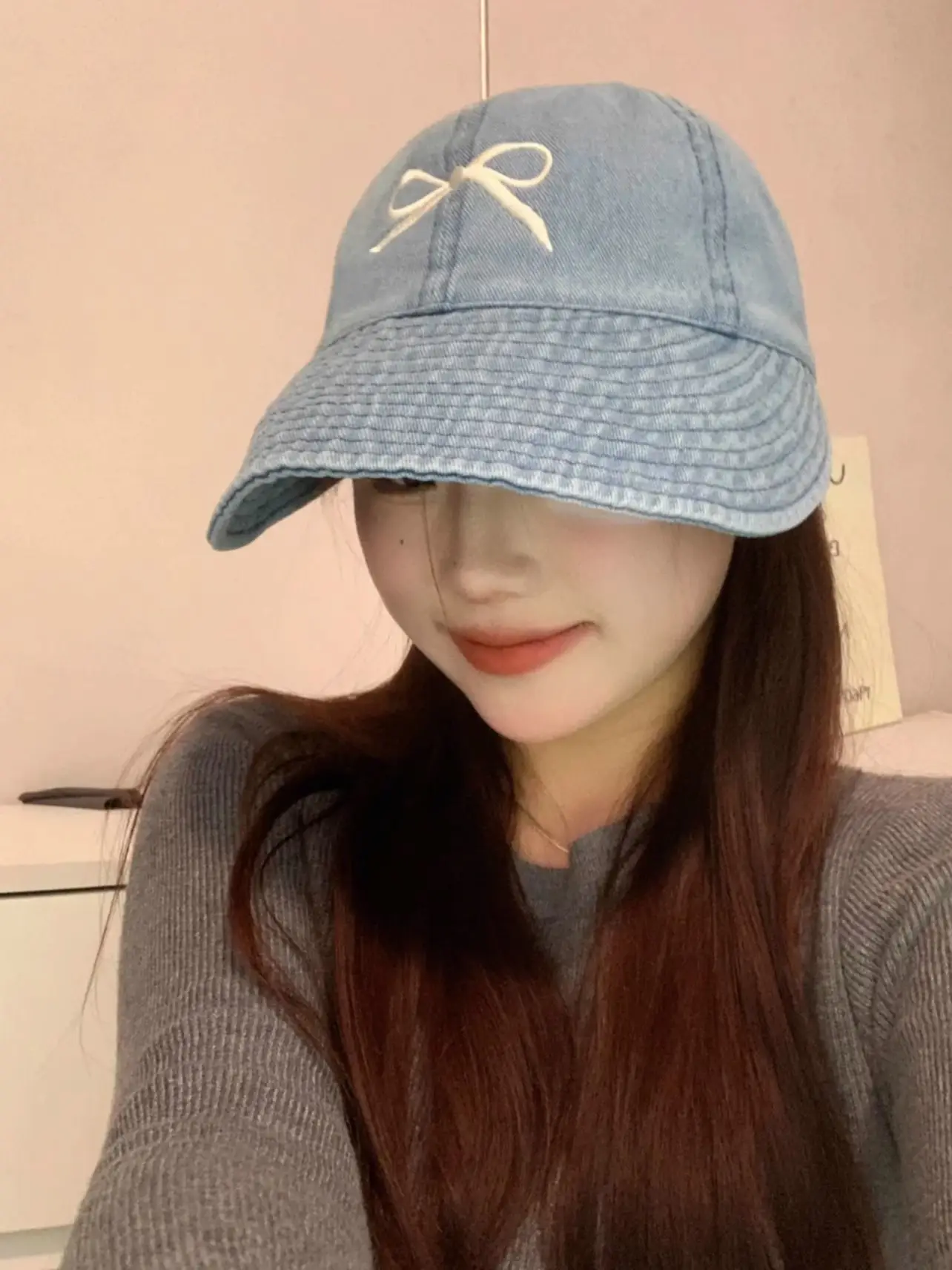 Ins Han Style Sun Hat with Bow Cap — feature 29