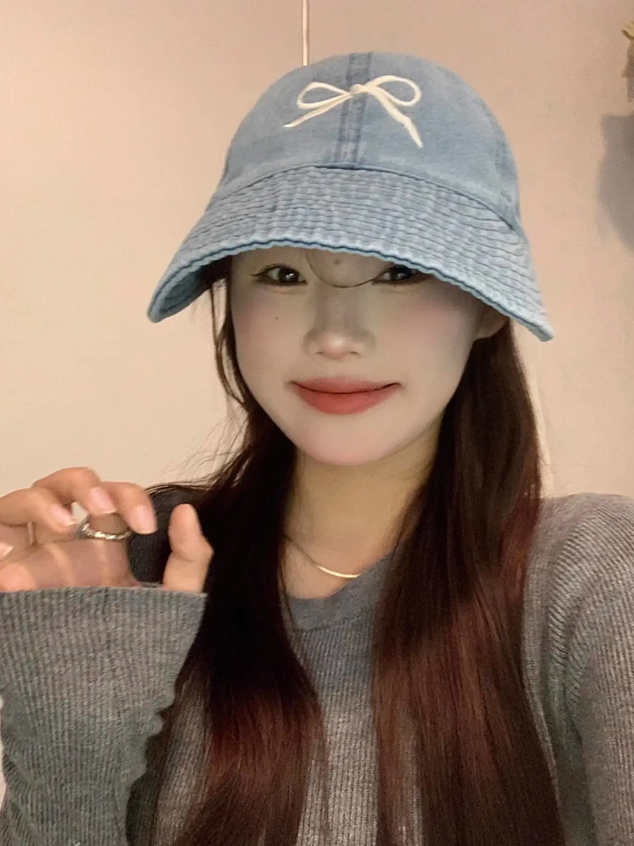 Ins Han Style Sun Hat with Bow Cap — feature 31