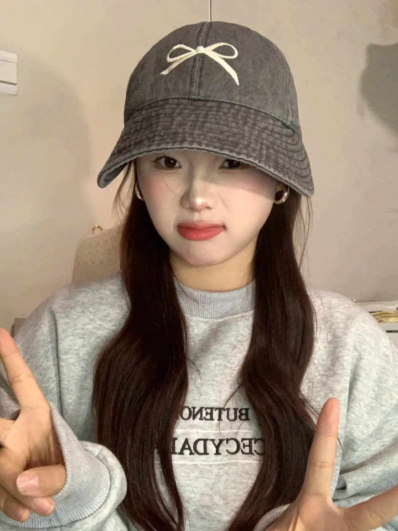 Ins Han Style Sun Hat with Bow Cap — feature 33