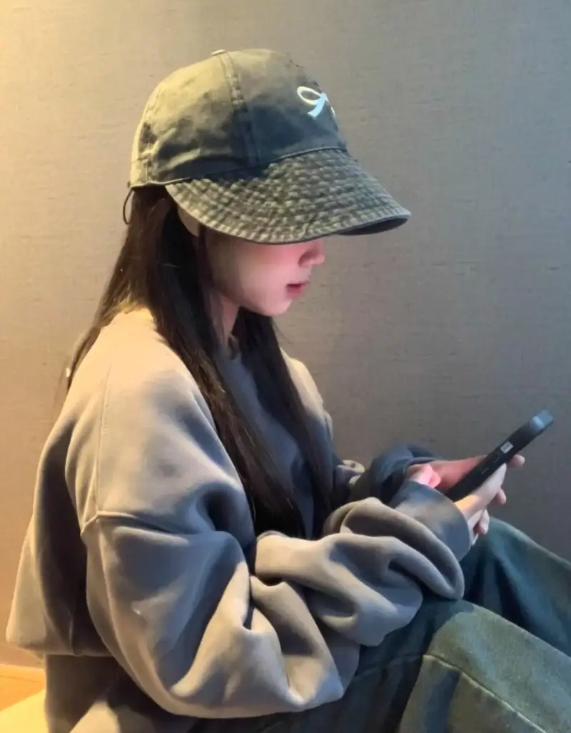 Ins Han Style Sun Hat with Bow Cap — feature 5