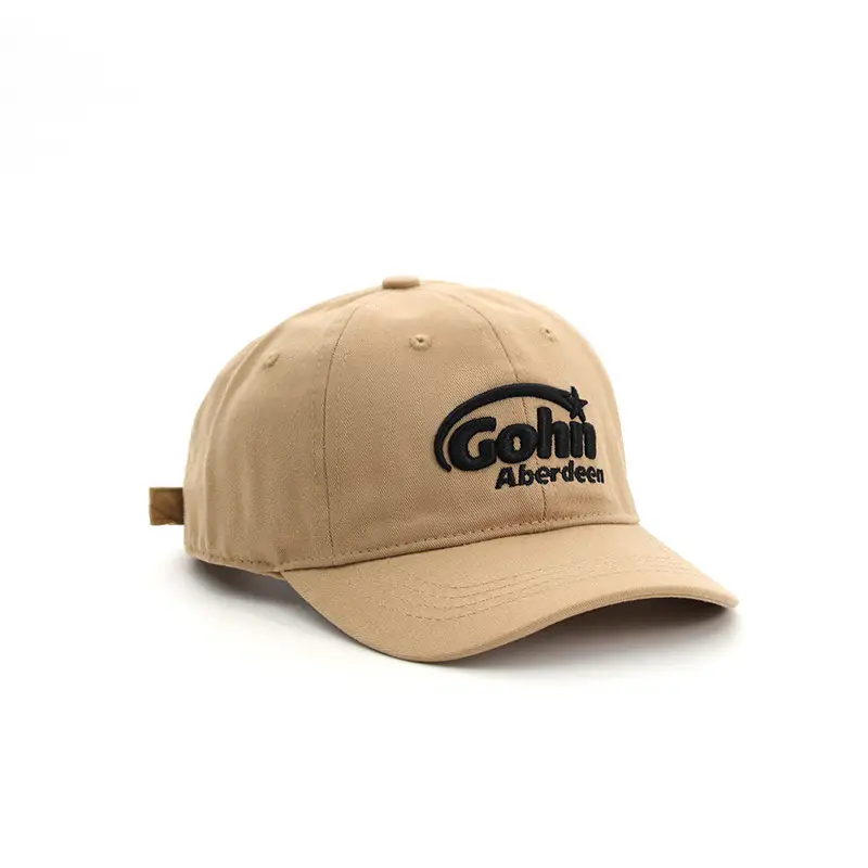 Gohi Embroidered Cap Men Blue Purple Brown Black Strap - Image 12