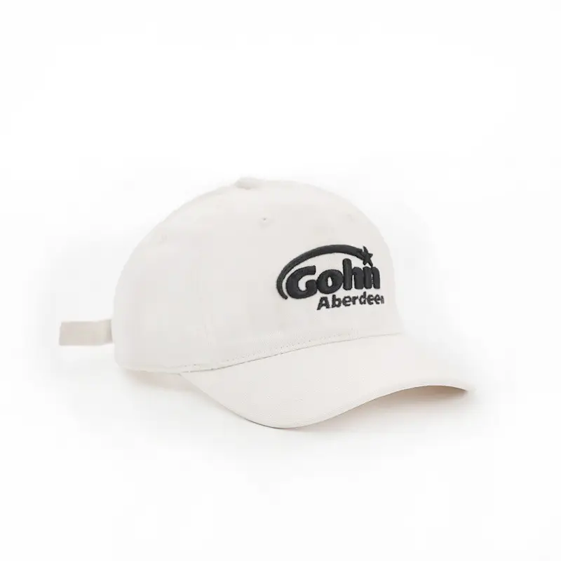 Gohi Embroidered Cap Men Blue Purple Brown Black Strap - Image 2