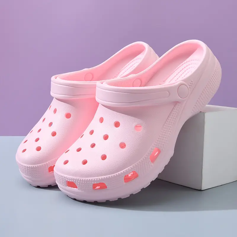 Unlabeled Star Summer Eva Casual Croc Shoes Women's Anti-Slip Outer Slippers Increased Deodorant Outdoor Couple Sandals - Image 10
