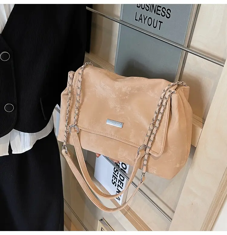 Pink Chain Shoulder Bag for Women — feature 34
