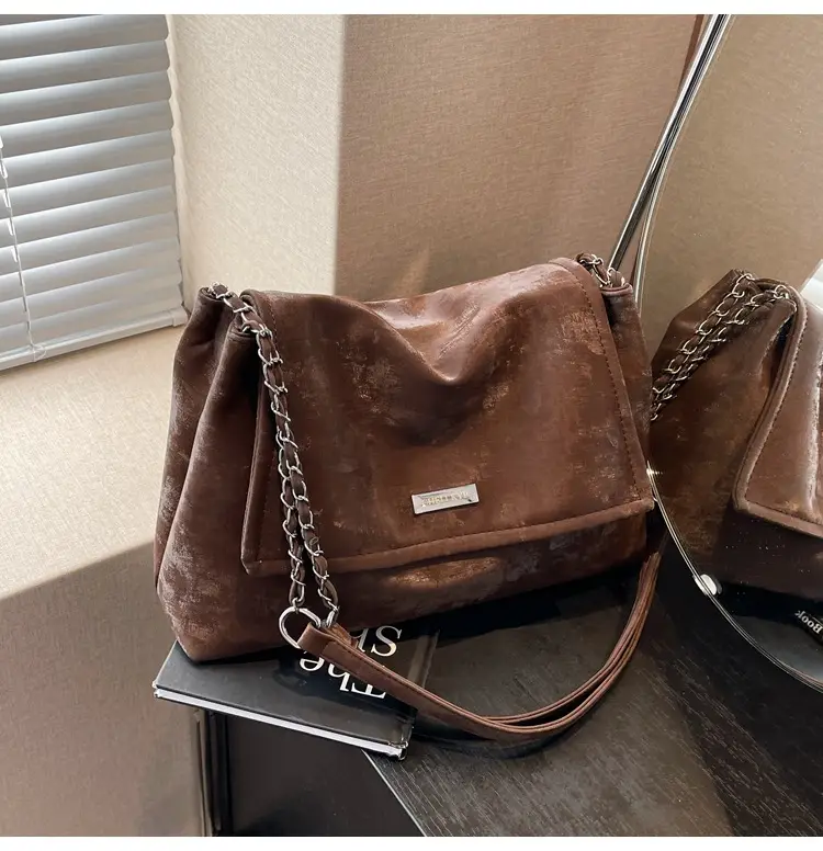 Pink Chain Shoulder Bag for Women — feature 41