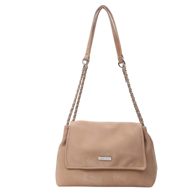 Pink Chain Shoulder Bag for Women - Image 3