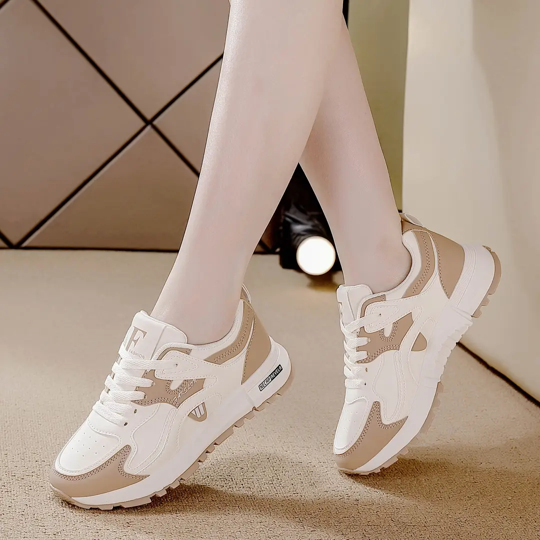 Women's Forrest Gump Shoes 2025 Summer New Leather Lightweight All-match Running Sports Casual Women's Shoes Flat Small Leather Shoes - Image 2