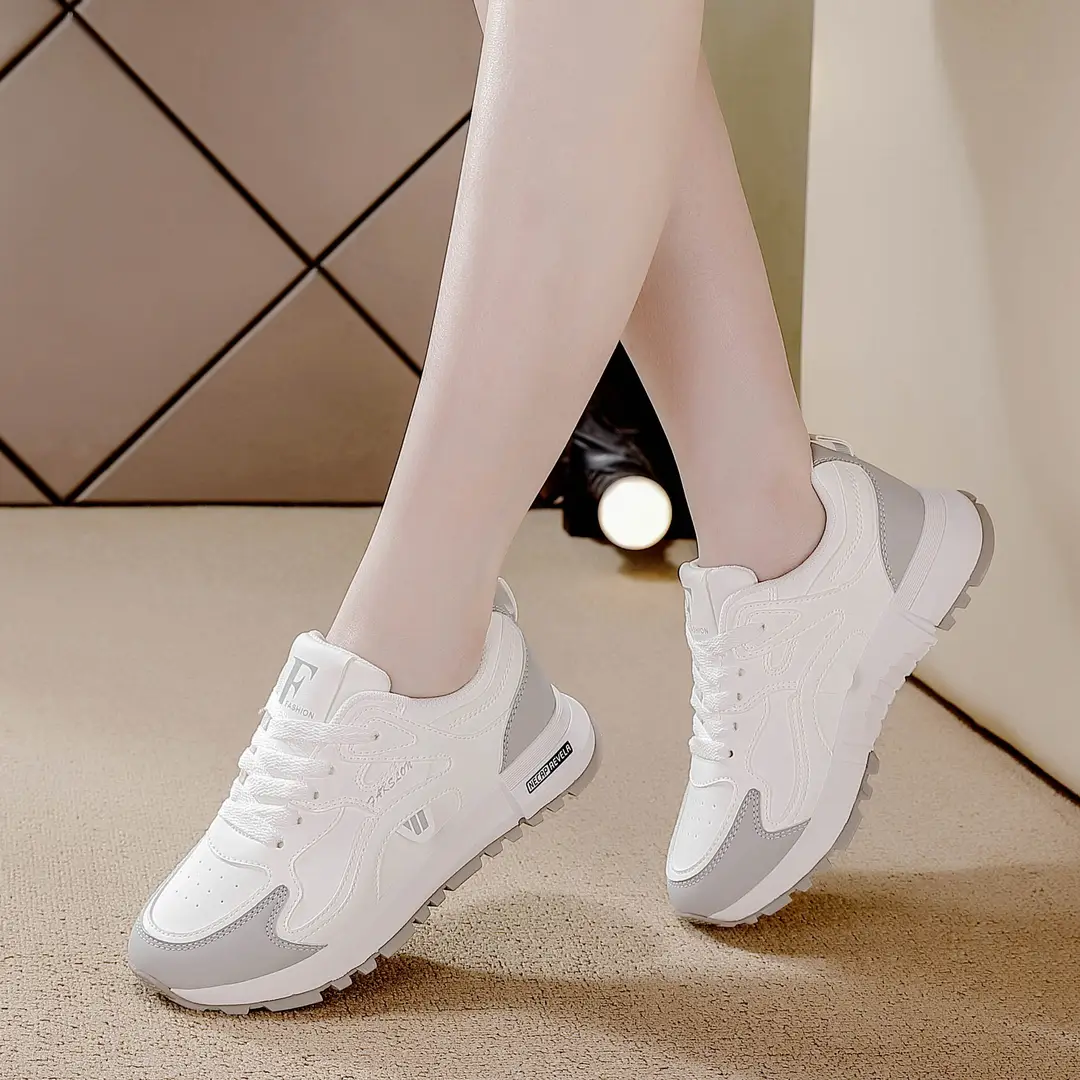 Women's Forrest Gump Shoes 2025 Summer New Leather Lightweight All-match Running Sports Casual Women's Shoes Flat Small Leather Shoes - Image 3