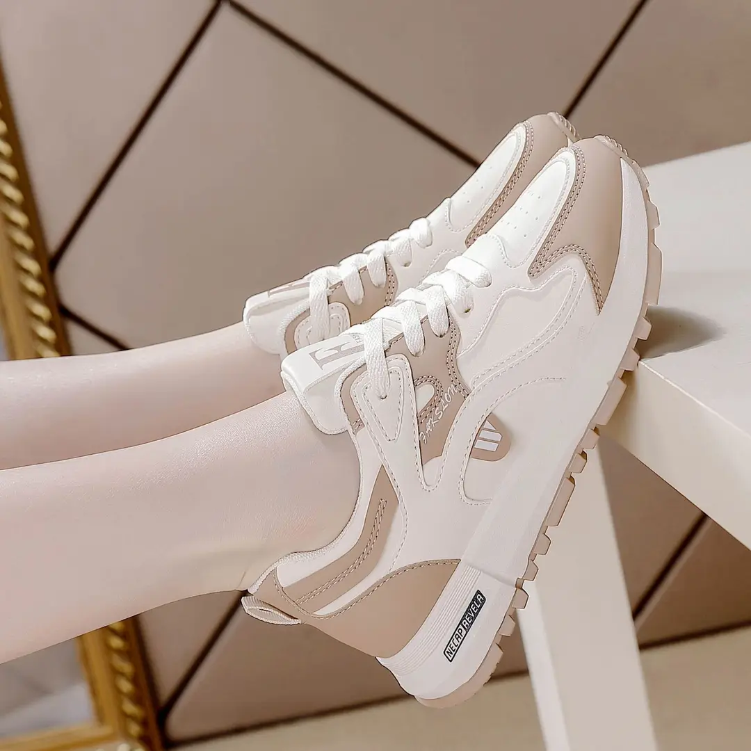 Women's Forrest Gump Shoes 2025 Summer New Leather Lightweight All-match Running Sports Casual Women's Shoes Flat Small Leather Shoes - Image 5