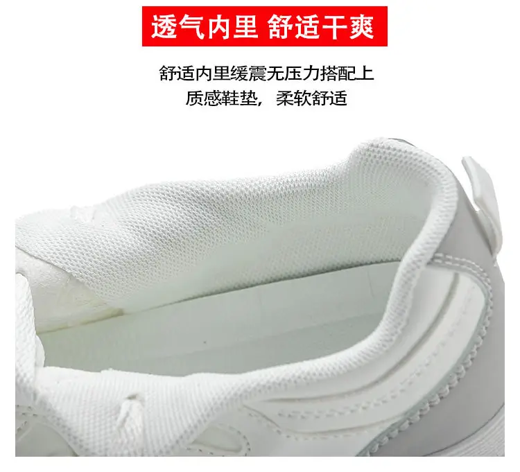 Women's Forrest Gump Shoes 2025 Summer New Leather Lightweight All-match Running Sports Casual Women's Shoes Flat Small Leather Shoes — feature 13