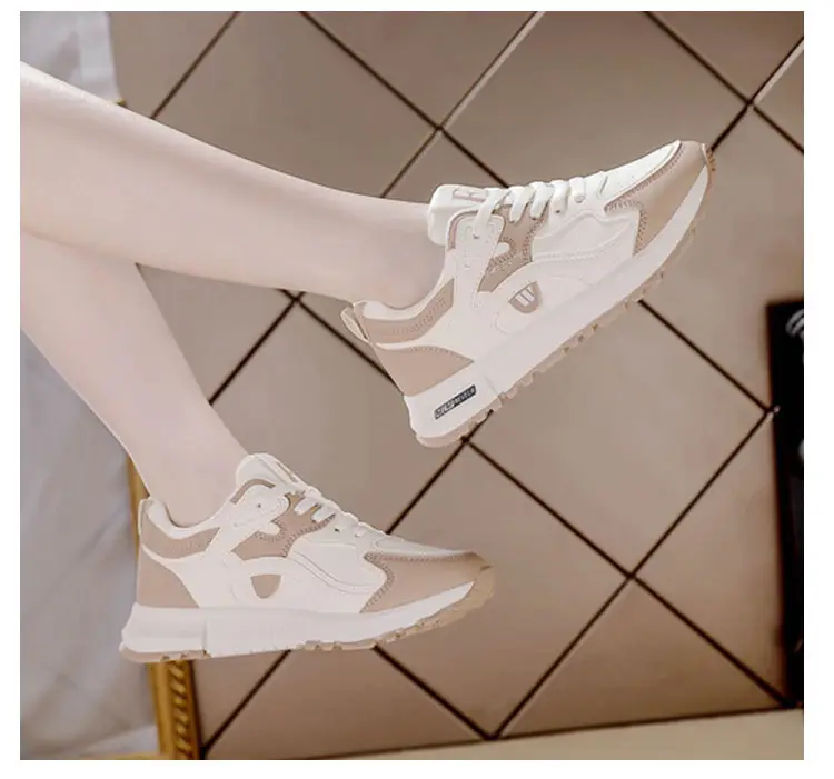 Women's Forrest Gump Shoes 2025 Summer New Leather Lightweight All-match Running Sports Casual Women's Shoes Flat Small Leather Shoes — feature 20