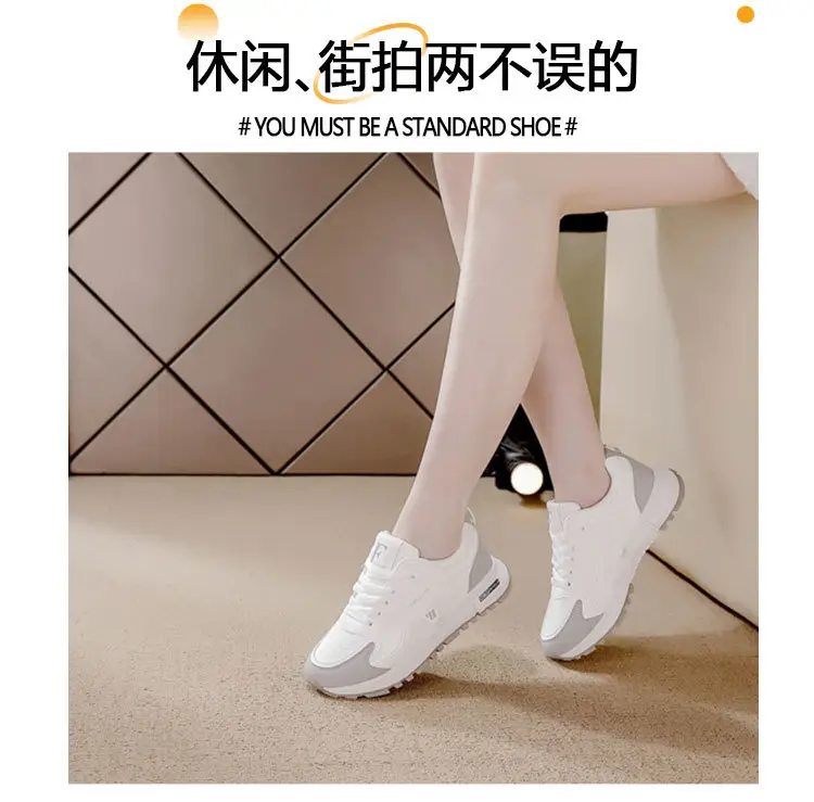Women's Forrest Gump Shoes 2025 Summer New Leather Lightweight All-match Running Sports Casual Women's Shoes Flat Small Leather Shoes — feature 7