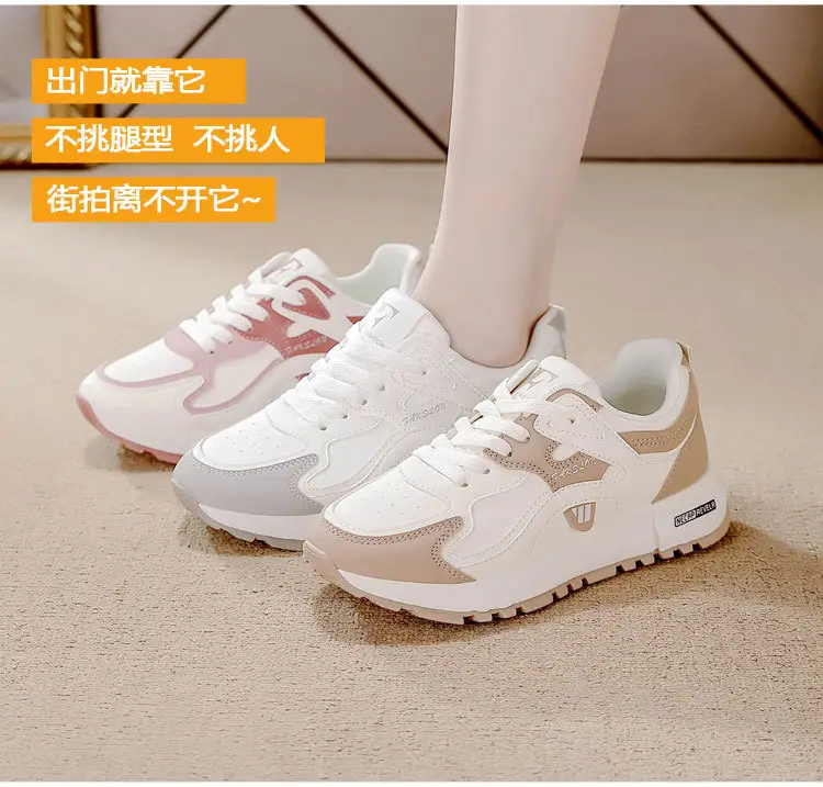 Women's Forrest Gump Shoes 2025 Summer New Leather Lightweight All-match Running Sports Casual Women's Shoes Flat Small Leather Shoes — feature 8