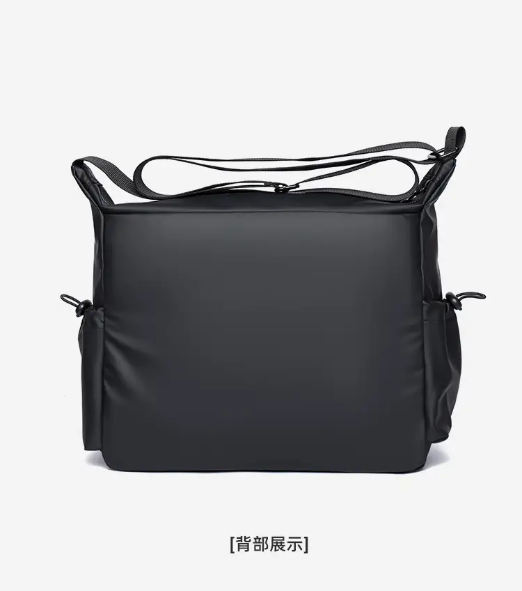 Men's Black Crossbody Shoulder Bag Large Capacity — feature 28
