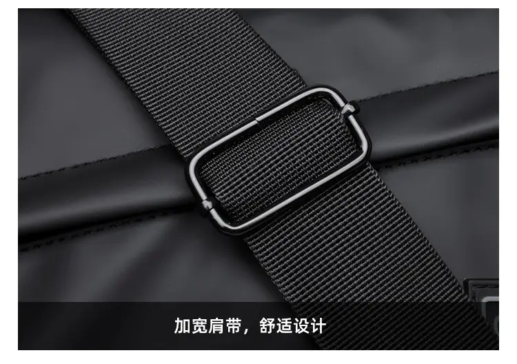 Men's Black Crossbody Shoulder Bag Large Capacity — feature 31