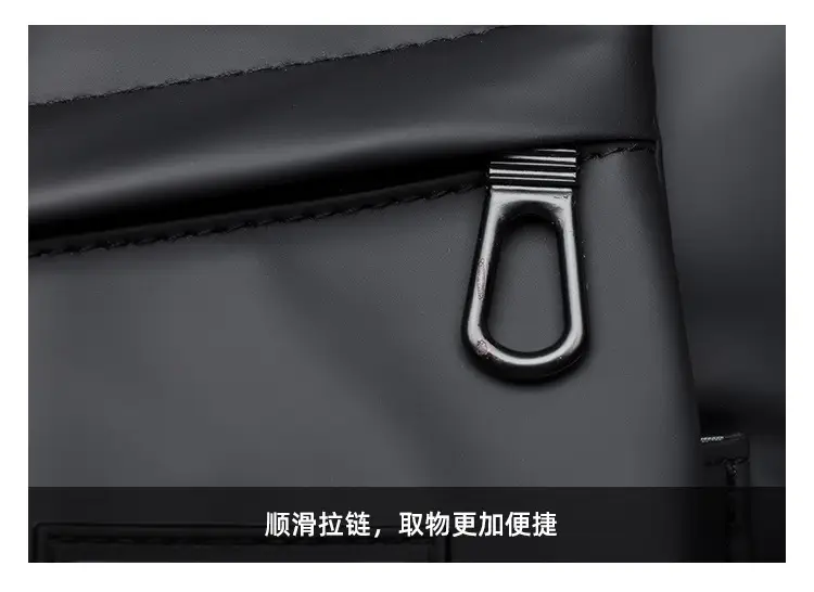 Men's Black Crossbody Shoulder Bag Large Capacity — feature 33