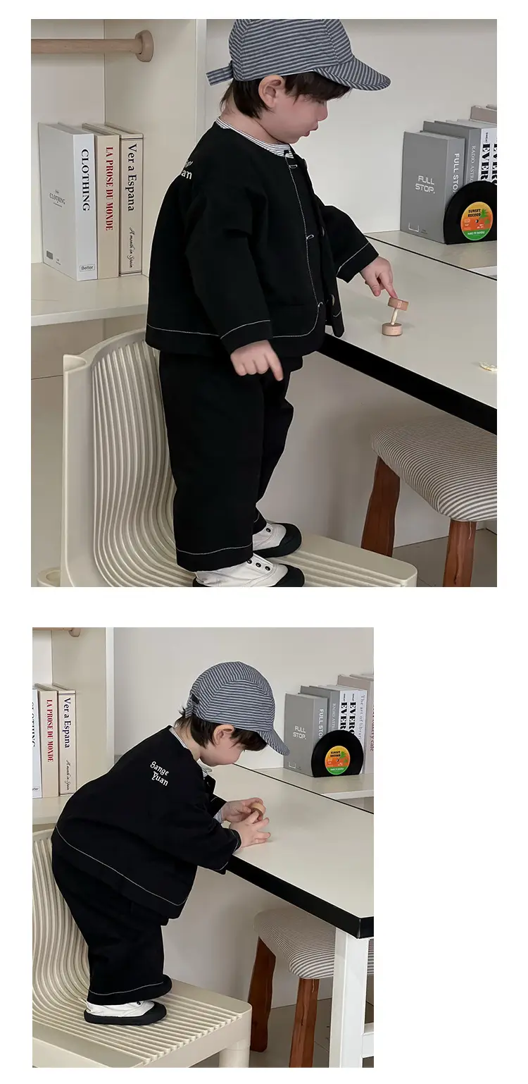 Boys Denim Jacket Spring Kids 2026 Korean Style — feature 6
