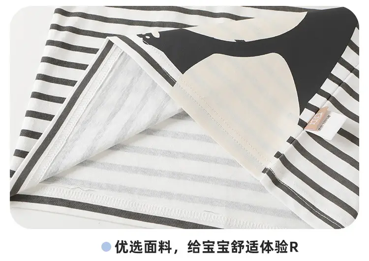 Kaka Panda Boys Long Sleeve T-Shirt Spring Outfit — feature 21