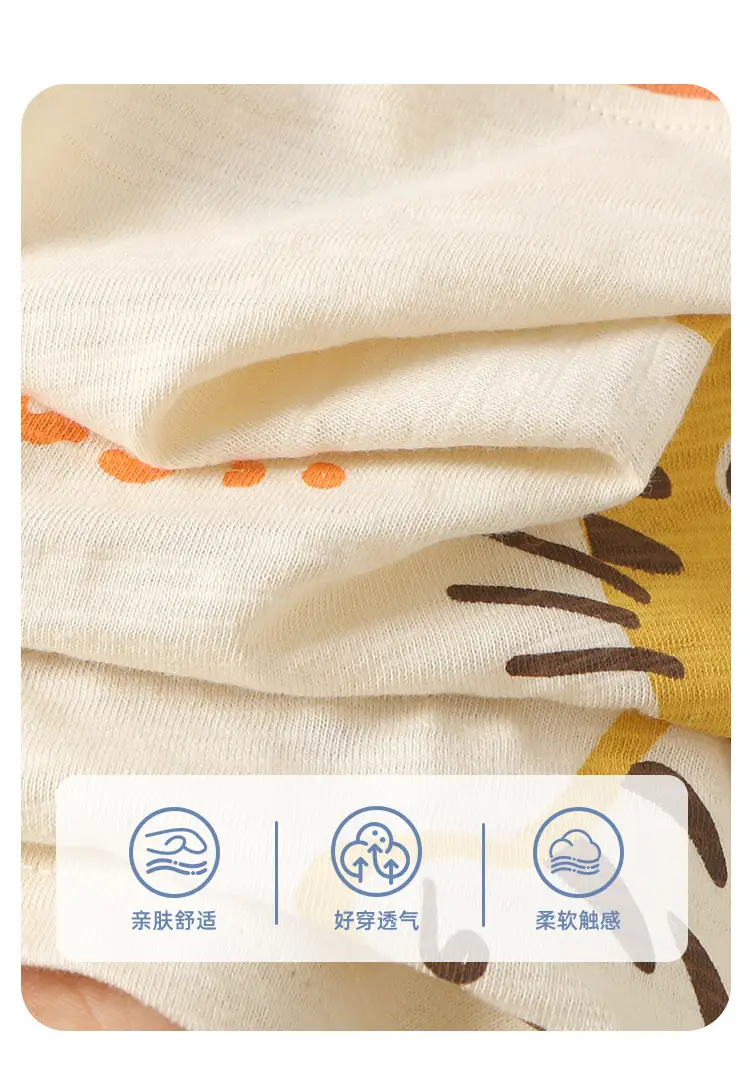 Kaka Panda Boys Long Sleeve T-Shirt Spring Outfit — feature 5