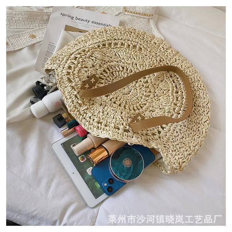 2025 Round Paper Rope Woven Bag for Women — feature 18