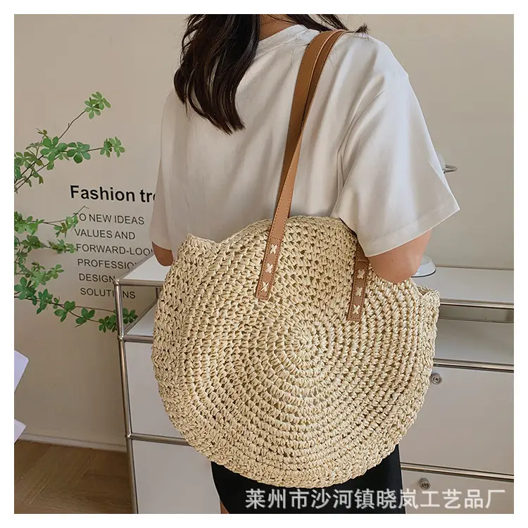 2025 Round Paper Rope Woven Bag for Women — feature 8