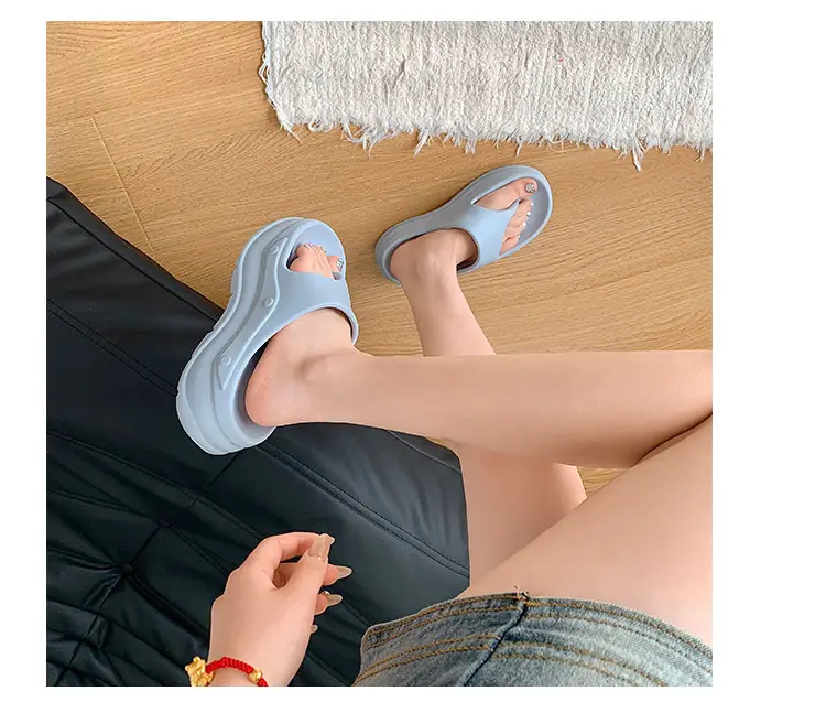 Women's Flip-Flops Slip-Flops Summer Non-Slip Korean Style Soft Bottom Thick Bottom Ins Trendy All-Match Comfortable Flip-Flops — feature 18
