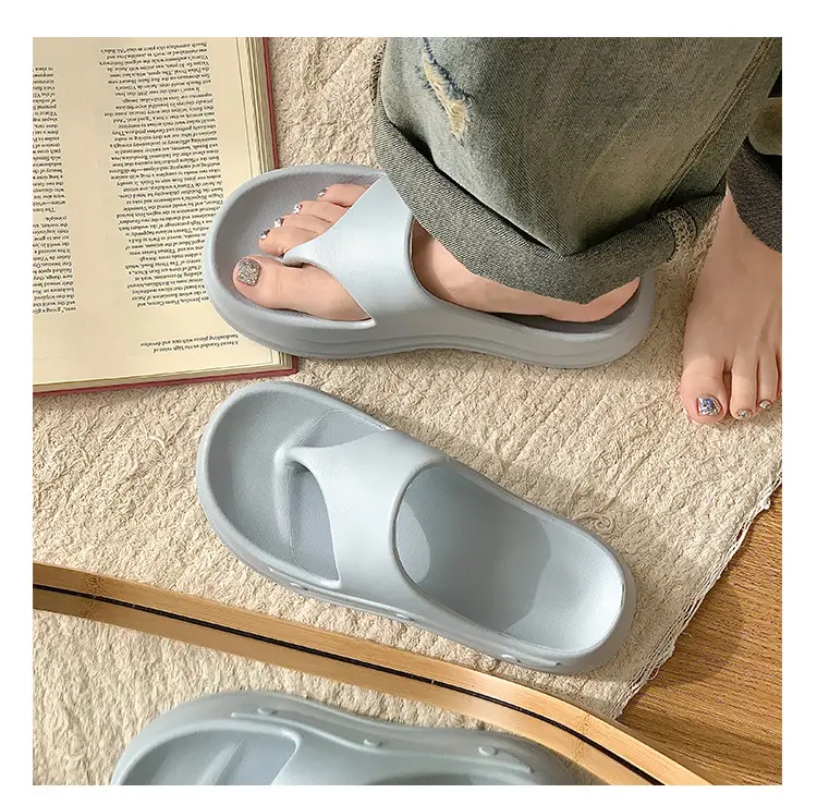 Women's Flip-Flops Slip-Flops Summer Non-Slip Korean Style Soft Bottom Thick Bottom Ins Trendy All-Match Comfortable Flip-Flops — feature 20