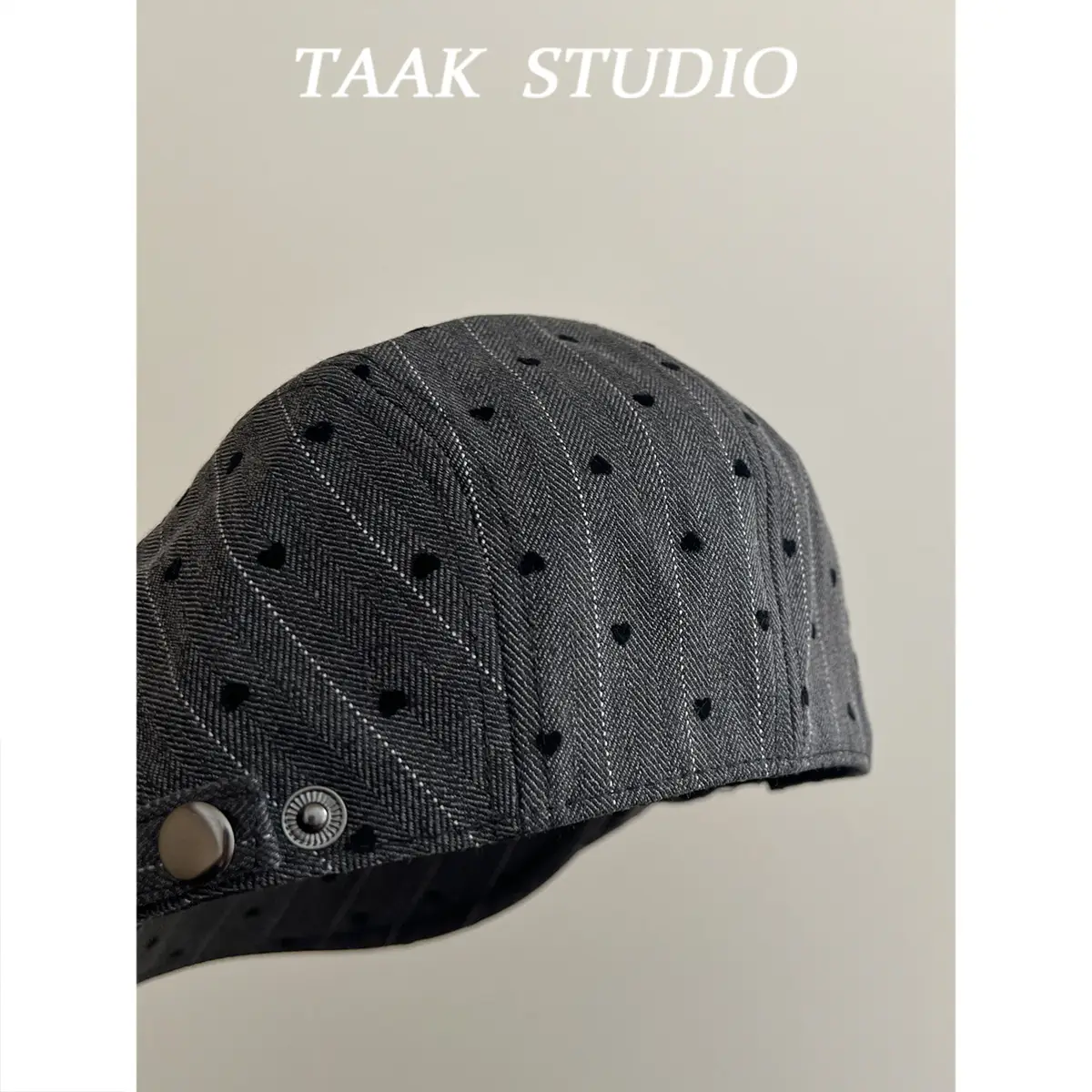 South Korea Ins Love Progressive Cap for Kids Spring Autumn Retro Literary Niche Beret Tide Cap Painter's Cap - Image 5