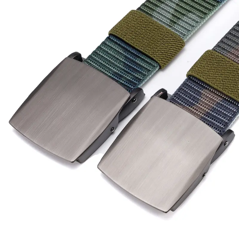 Men's Camo Tactical Belt with Alloy Buckle - Image 6