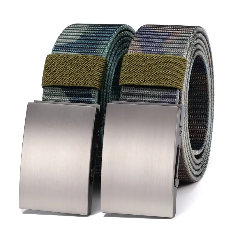 Men's Camo Tactical Belt with Alloy Buckle - Image 8