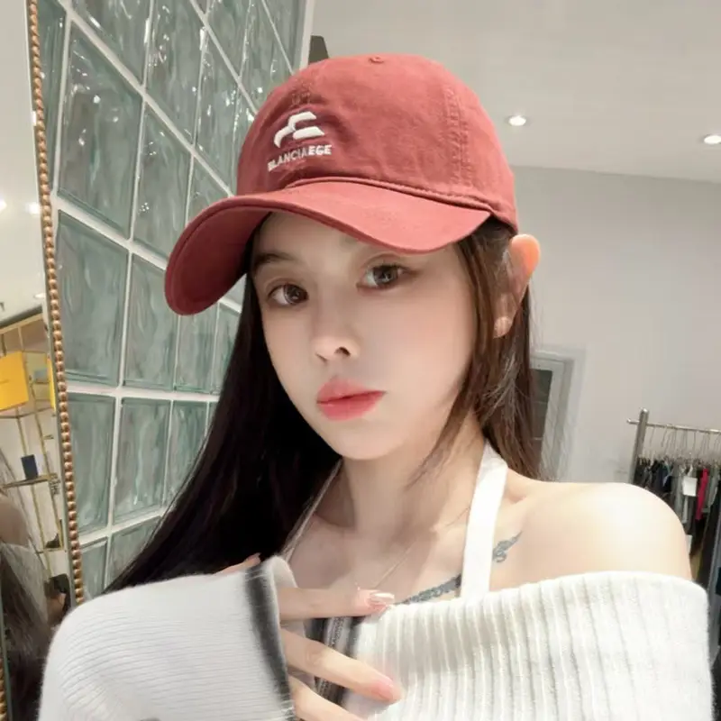 Women's Beige Baseball Cap with Sunshade & Logo — feature 10