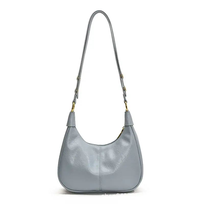 Women's White Leather Crossbody Bag 2024 New Style - Image 8